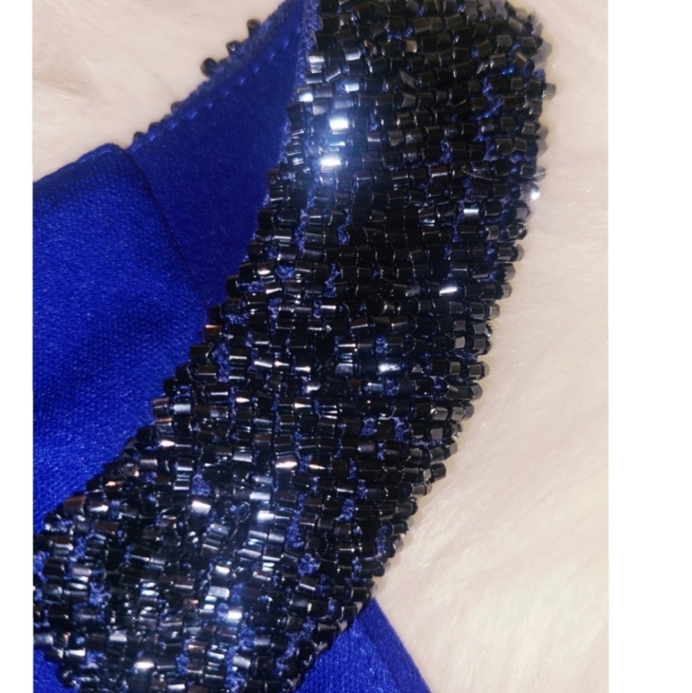 LAUREN Ralph Lauren Deep Blue Cocktail Dress - Picture 6 of 8